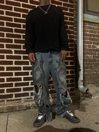 Shadow Script Denim